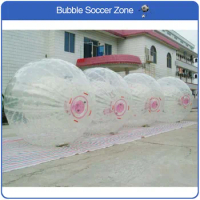 Free Shipping Zorb Ball 2.5m Diameter Human Hamster Ball 0.8mm PVC Material Outdoor Game Inflatable Ball Giant Inflatable Toy