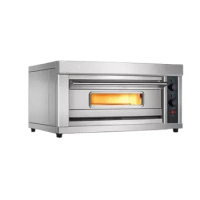 Commercial Kitchen Single-Layer Electric Pizza Oven Baking Workshop Machine Oven Electric