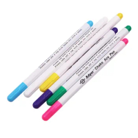 HUACAN Cross Stitch Patchwork DIY Automatic Vanishing Pen Gas Fading Color Pen Clothing Fabric Cutting Water-soluble Pen