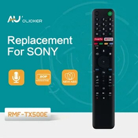 RMF-TX500E Smart TV Voice Replacement Remote Control for Sony 4K HD OLED TV KE-65XH9096 KD-75XG8505 KD-75XG8588 KD-75XG8596 etc