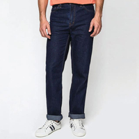 กางเกงยีนส์ Classic Straight : BJMRHH-549 สีกรมท่า