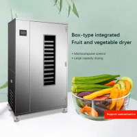 WRH-100T 20~80℃ Cassava Dehydrator Machine Food Dehydrator 15 Trays Heat Pump CE Stainless Steel Provided CFR BY SEA