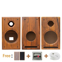 1Pieces 8 Inch Speakers Box Wood Speaker Cabinet Empty Case For Loudspeaker Bookshelf Speaker Home Audio Shell DIY