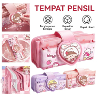 Pensil Kartun Multifungsi Besar Kapasitas, Tempat Pensi Anak SD Unik & BerDesain Menarik, Alat Tulis