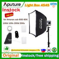 Aputure Light Box 4545 Square Softbox Bowen Mount for Aputure Amaran cob 100d 100x 200d 200x 60D 60X