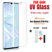3D Curved High Quality Full Glue UV Tempered Glass For Huawei P30 Pro Screen Protector For Huawei P30 Pro