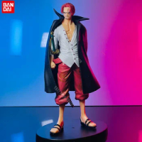 New 18cm One Piece Anime Figure Red Hair Shanks Action Figures Cartoon Figure Model PVC Doll Collection Decoration Kid Toy Gift