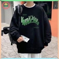KIKIN Áo Sweater, áo thu đông dài tay, áo thun dài tay nam nữ chất nỉ cào bông cổ tròn SWEATER01 - A
