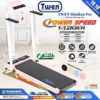 TWEN SLIMRUN PRO Treadmill Listrik Treadmill Portable Treadmill Walking Pad Treadmill Running Pad Tr