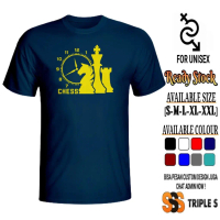 Promo KAOS CATUR CHESS AND TIME KAOS PERMAINAN CATUR  Baru