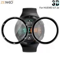 1/2PCS Protective Film Cover For Huawei Watch GT 2e / GT2 E Smartwatch Full Screen Protector GT2E Case 3D Curved Edge film