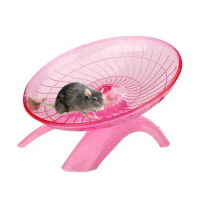 Wheel For Hamster Flying Saucer Hamster Exercise Wheels Running Wheel Small Animal Toys For Hamsters Gerbils Mice Hamster Cage