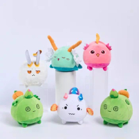 20cm Axie Infinity Plush Toys Kawaii Cartoon Round Axieinfinity Soft Stuffed Animal Plushies Doll Home Decor For Fans Kids Gift