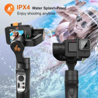 3 Axis Professional Gimbal Stabilizer for Action Camera Waterproof Anti Shake Handheld Stabilizer for Gopro DJI OSMO Insta360