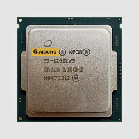 CPU Xeon E3 1260 Lv5/E3 1260 Lv5/E3 1260Lv5, xung nhịp 2,9 GHz, bộ lõi tứ tám luồng, công suất 45 W,