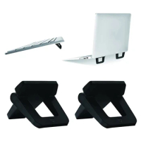 Mini Portable Laptop Stand Invisible Computer Fold-able Ergonomic for Mate Book X Pro for Mac Book Air Pro 10-15.6 inch