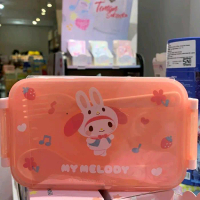 Miniso Sanrio Characters Bento Box 470Ml Kuromi Cinnamoroll My Melody Terlaris