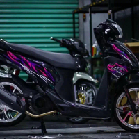 Tem rời dán xe vision 2023 decal 3 lớp chống nước - Nhãn Dán
