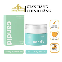 Kem Dưỡng Ẩm Candid B5 Cica Phục Hồi Bảo Vệ Da, Mặt Nạ Hyaluronic B5 Dưỡng Ẩm Làm Dịu Da