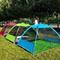 Camping Tent Outdoor Ultra-light Fully Automatic Quick-open Breathable Anti-mosquito Mesh Tent Nature Hike Tourism Supplies