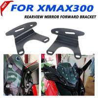 For Yamaha XMAX 300 2023 2024 Motorcycle Accessories Rearview Mirror Forward Bracket Xmax300 Special Side Mirrors Bracket