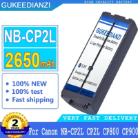 GUKEEDIANZI Battery for Canon NB-CP1L, CP2L, Photo Printers,for SELPHY, CP910, CP1200, CP100, CP1300, CP800, CP900