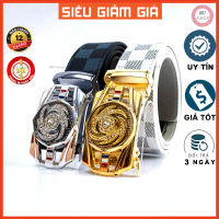 [Mới về] ️ Sốc ️Thắt lưng mặt xoay nam thắt lưng nam cao cấp 007xmen - Nịt nam thời trang dây nịt da