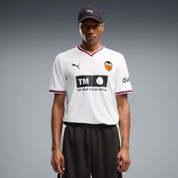 PUMA Men Football Valencia CF Home Jersey Replica Jersey Sepakbola Pria [78452301] S White