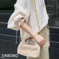 SINBONO Vienna Top Handle Crossbody Bag - Light Beige(new) คําแนะนําการขายที่ร้อนแรงในเดือนนี้