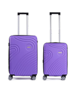 ชุดเซ็ตกระเป๋าเดินทาง 2 ชิ้น วัสดุ ABS รุ่น HY2123 ขนาด 20+24 นิ้ว