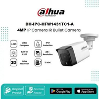 Dahua DH-IPC-HFW1431TC1-A CCTV IP Cam Kamera IP Camera Network 4MP Audio Bullet Outdoor