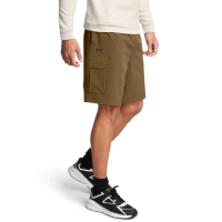 【UNDER ARMOUR】UA官方直營 男 Vibe Woven Cargo 短褲_1386560-498(棕色)
