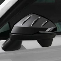 Car Rearview Side Glass Mirror Cover Trim Frame Mirror Caps For Honda HRV HR-V Vezel 2021 2022 MUGEN Style