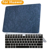 Relief embossing Fashion Case for Huawei Matebook D14 D 15 D16 2023 2024 case MDF-X MDG-X 14 accessories protecto skin