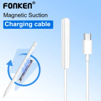 FONKEN For Apple Pencil 2 2nd Type C Charger Adapter USB C Magnetic Charging Cable For Apple Pencil 2 2nd Stylus pencil Charger
