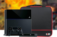 ps4收納包  SONY索尼PS4包BUBM收納包SLIM游戲機包PRO主機專用便攜保護配件包  寶貝計畫