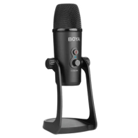 Top Quality BOYA BY-PM700 USB Sound Recording Condenser Microphone with Holder