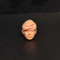 1/12 Scale Music Super Star Jay Chou Head Sculpt Unpainted Fit 6" ML SHF MAFEX Mezco Figure