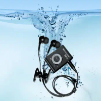 Newest Mini Waterproof Swimming MP3 Player Sports Running Riding MP3 Walkman Hifi Sereo Music MP3 Player With FM Radio Clip 16GB
