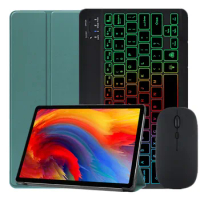 Rainbow Backlit Keyboard for Lenovo Tab P11 Pro 11 inch Case Tablet TB-J706F J716F Russian Spanish Portuguese Korean Keyboard