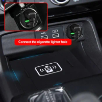 Car Wireless Charger for Honda Civic X 10th 11th Gen 2016-2023 Accessories Mobile Phone Fast Charging Holder 15W Charger Board
