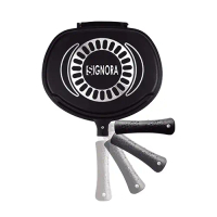 SIGNORA Wok Double Pan Marble Coating