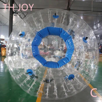 free air ship to door, 2.5m diameter big Zorb Ball Human Hamster Balls, PVC commercial inflatable zorb ball games outdoors
