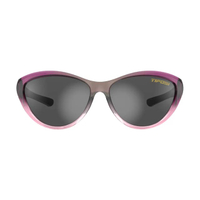 แว่นกันแดด รุ่น  SHIRLEY Crystal Peach Blush  (Smoke Polarized)