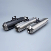 ระบบท่อไอเสีย, ปรับเปลี่ยนได้, สำหรับ CB400F, MTO3, DUKE1290, R15, R1R3R6, Z400, Z800, GP, แบบสวม, ส