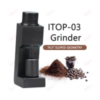 GZZT ITOP-03 Coffee Grinder Seven-core 48mm Burr Electric Coffee Bean Grinder VS3 Grinder Pour-over Coffee to Espresso 110V 220V