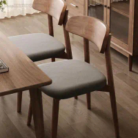 Solid Wood Chair Dining Chair Home Dining Table And Chair Casual Backrest Chair Desk And Chair Tea Chair Restaurant Dining