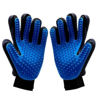 {DLGIFJIE} Cat Grooming Glove for Cats Wool Glove Pet Hair Deshedding Brush Comb Glove for Pet Dog C