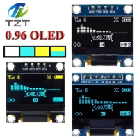 4pin 0.96" White/Blue/Yellow blue 0.96 inch OLED 128X64 OLED Display Module 0.96" IIC I2C Communicate for arduino