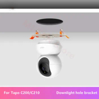 Downlight Hole Camera Mount Bracket For Tapo Smart Camera C200 C210 TL70 Wall Mount Bracket Ceiling Hole For CCTV